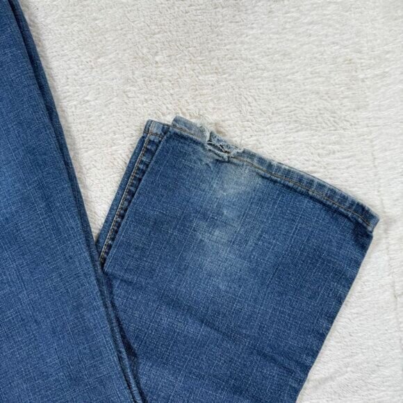 Vintage Y2K Levi’s Women’s Super Low Women’s Stetch Bootcut Denim Jeans - Picture 3 of 10